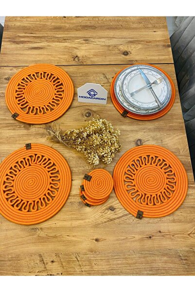 ModaCardin 8-dijelni set od jute slame Podmetač Supla i podmetača