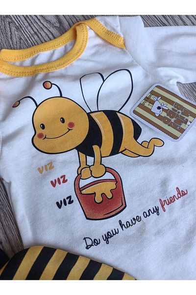 minibird baby Bee Buz 3 Piece Set