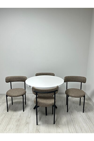 Royal ELISA 4 KİŞİLİK MUTFAK MASA SANDALYE TAKIMI TEDY03
