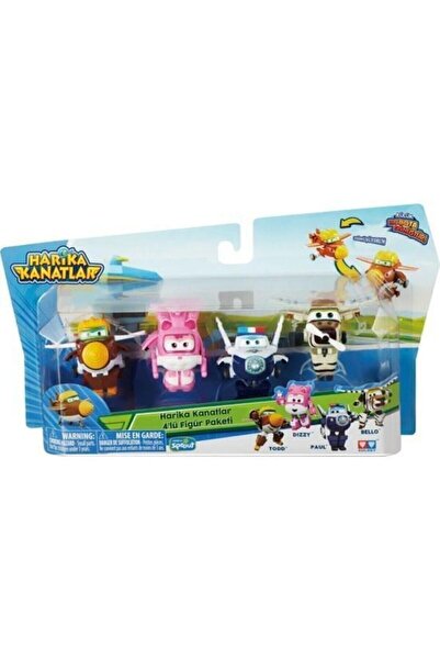 MEGA Harika Kanatlar 4´lü Mini Figür Seti ( Todd / Dizzy / Paul / Bello )