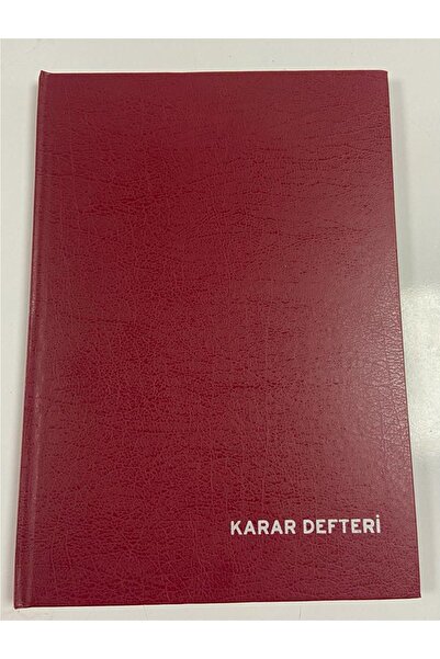 AND Karar Defteri Çizgili Suni Deri Ciltli 25x35 Cm