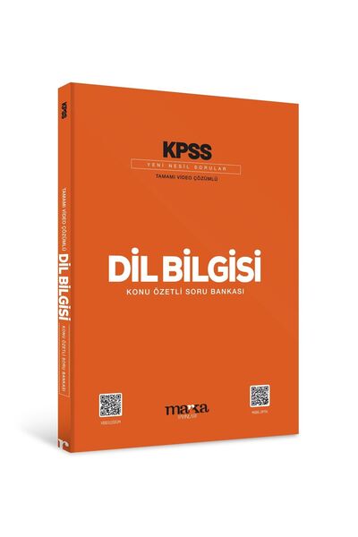 Marka Yayınları 2026 Kpss Dil Bilgisi Konu Özetli Yeni Nesil Soru Bankası Tamamı Video Çözümlü