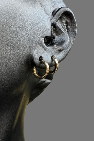 Altınaşkı Mini Halka Altın Küpe