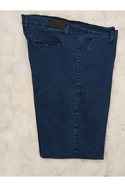 LUSSOLİFE Büyük Beden Baba Kot Pantolon