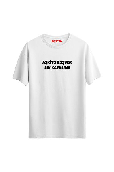 Açık Garaj Unisex "Aşkito Void" Printed T-Shirt