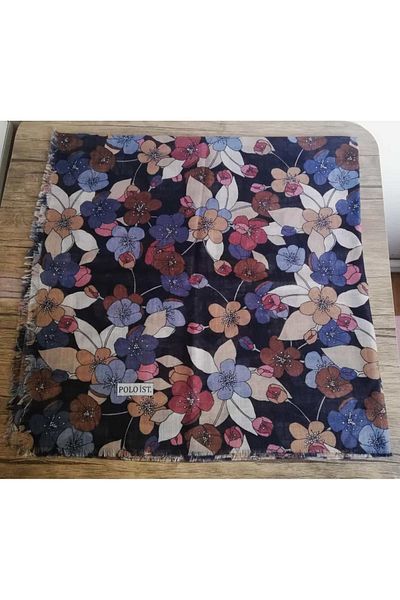 poloist 10 Pieces of Flamed Scarves for Four Seasons