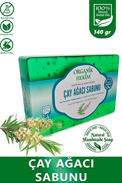 Organik Hekim Çay Ağacı Yağı Sabunu 140 Gram