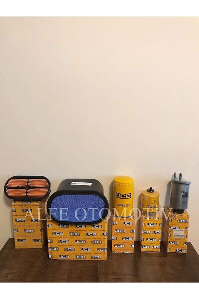 Jcb Orijinal 250 Saatlik Filtre Bakım Seti Uyumlu