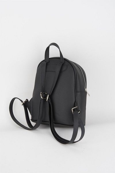 Güce Soft Faux Leather Front Zipper Pocket School Backpack Gc020100
