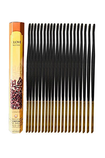 ENJOY SHOP Karanfil Clove Kokulu Çubuk Tütsü 1 Paket Içi 20 Adet Çubuk Tütsü