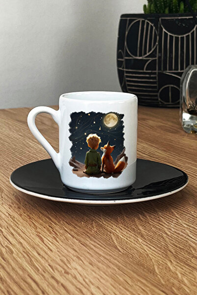 Hedizu كوب القهوة التركي الأمير الصغير هدية لصديق أسود