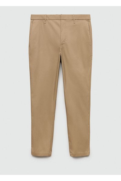 MANGO Man Ανδρικό παντελόνι Tobacco Color57040632