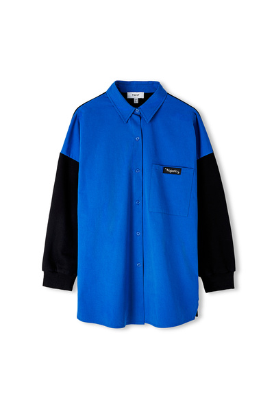 Twist Cobalt Blue Shirt