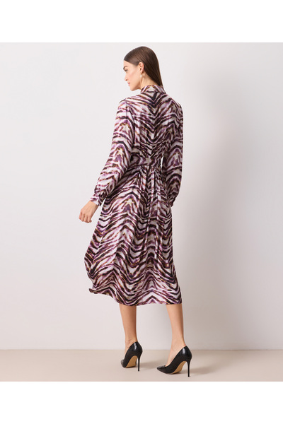 İpekyol Purple Woven Dress