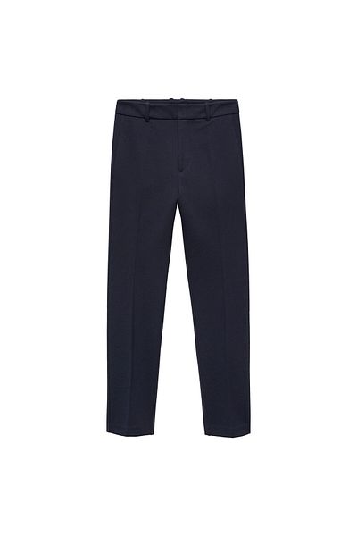 MANGO Bright Blue Women's Trousers -67190484