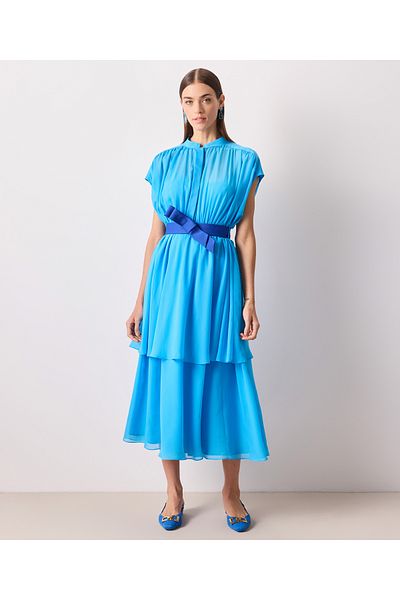 İpekyol Blue Woven Dress