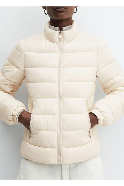 MANGO Natural Women's Coat - Model67130642