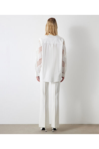 İpekyol White Woven Shirt