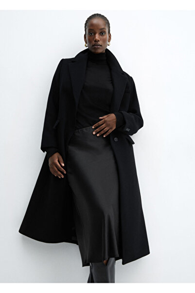 MANGO Woman Siyah Kadın  Etek 67130461