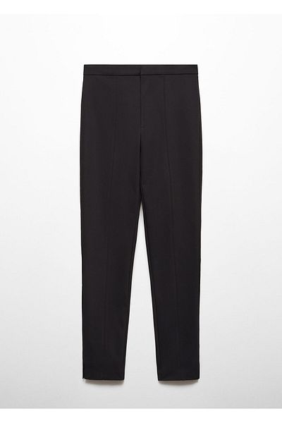 MANGO Women's Black Trousers -67110273