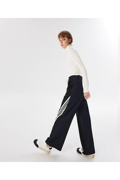 Twist Navy Blue Colored Pants