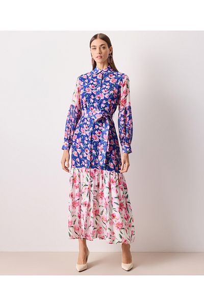 İpekyol Colorful Woven Dress