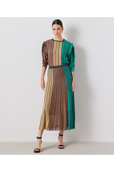 İpekyol Colorful Woven Skirt