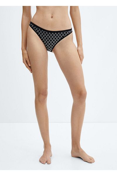 MANGO Schwarze Höschen für Damen57049105