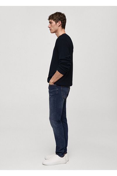 MANGO Men's Dark Denim Jeans -67110271