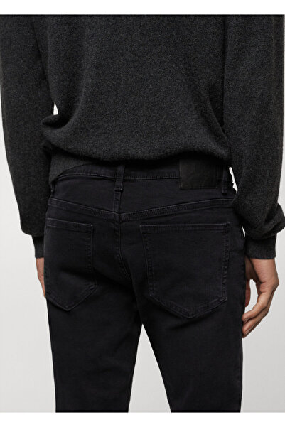 MANGO Siyah Denim Erkek  Jeans 67110272