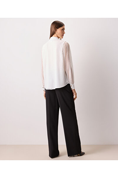 İpekyol White Woven Shirt