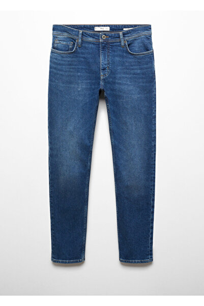 MANGO Woman Koyu Denim Erkek  Jeans 67150619