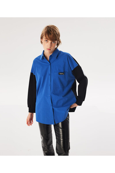 Twist Cobalt Blue Shirt