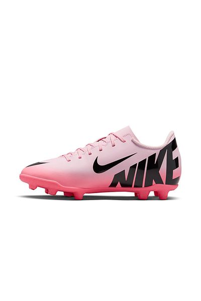 Nike Pink Young Grass Floor Football Shoes - Jr Vapor 15 Club FG/MG DJ5958-601