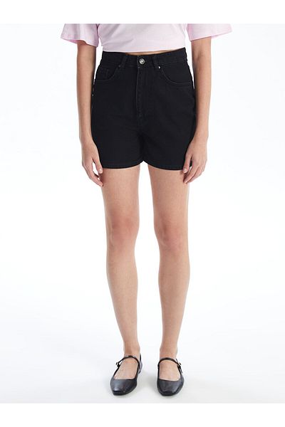 LC Waikiki Standard Fit Women's Jean Shorts