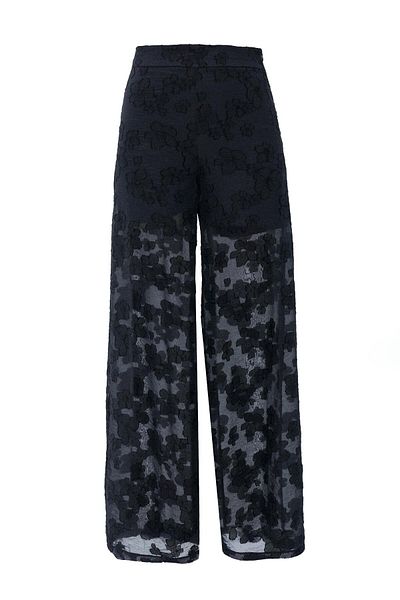 NOK İSTANBUL Black Cindy Pant - Classy Lace Design