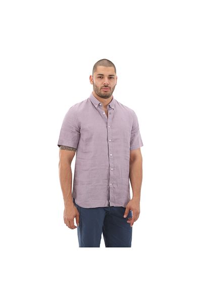 Timberland Ανδρικό μπλουζάκι Timberland Linen Purple - B0A2DCCEG71-R, κοντομάνικο