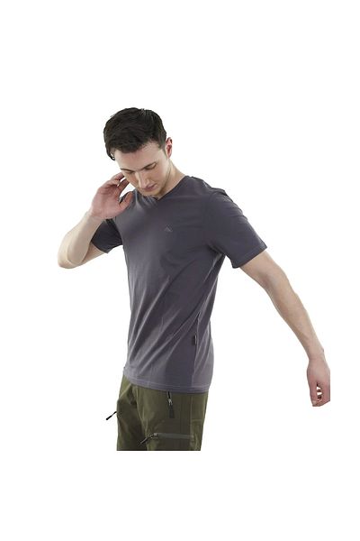Alpinist Мъжка тениска Vortex Anthracite - Размер M (600615)