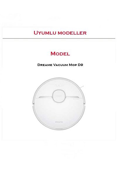 ibrush Dreame D9 and D9 Max New Generation 1-piece Main Brush - Compatible