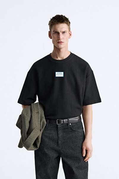 The Champ Clothing Ανδρικό μπλουζάκι Crew Neck Le Vieux Printed Oversize