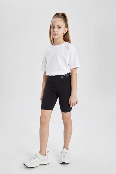 DeFacto Biker Leggings for Girls B0843A823Hs