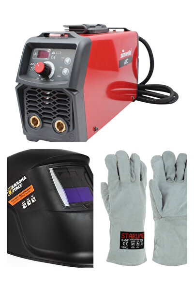 Zenweld Arc 200s Kaynak Makinesi Kaynakçı Set