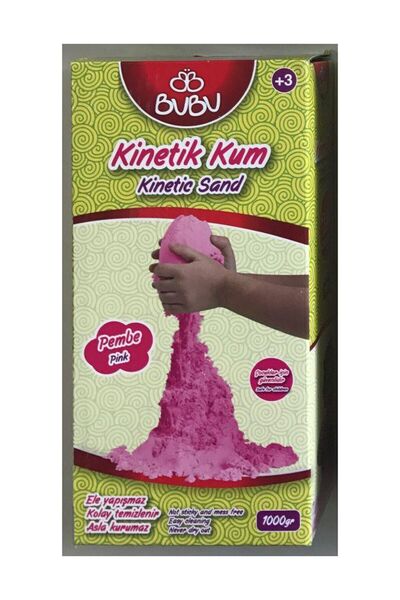 Bubu Kinetik Kum 1000 gr. Pembe