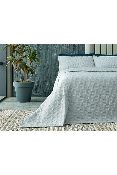Doqu Home Arya Single Bedspread - Gray