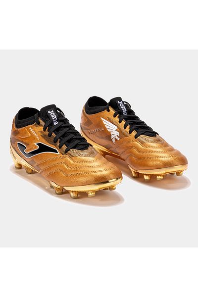 Joma 24 Hard Floor FG Gold Black Cup
