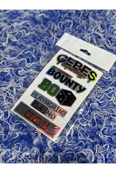 Etiket Oto Aksesuar New Vehicle Butterfly Hologram Sticker Set - Glass Coveri...