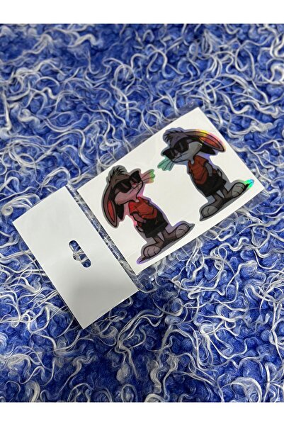 Etiket Oto Aksesuar مجموعة من 2 ملصق وإكسسوارات السيارات