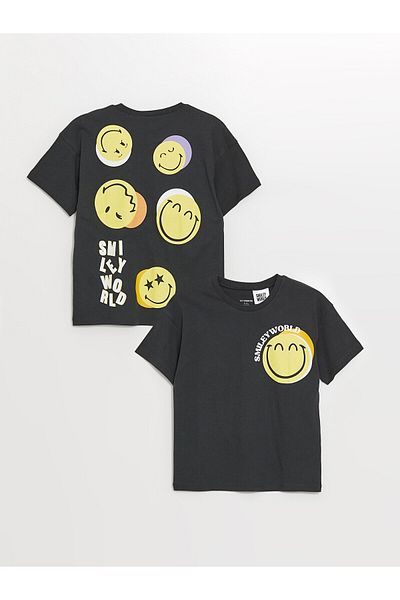 LC Waikiki Baby Boy - LCW Crew Neck Printed T-Shirt