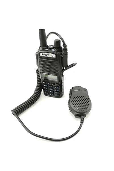 BAOFENG Uv82 + Yaka Mikrofonu + Bıdık anten