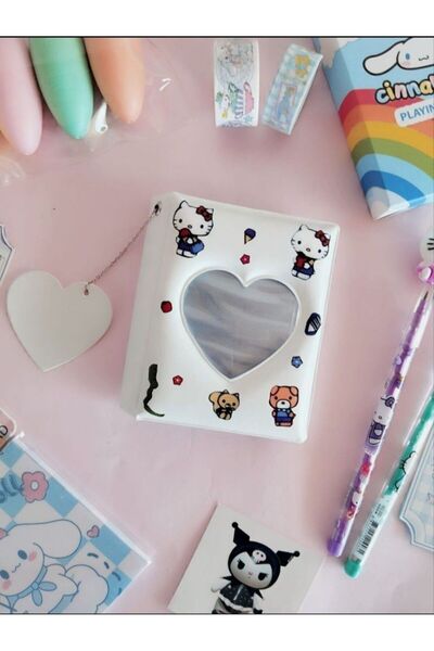 Lila Jewellery Binder Kpop Pcfotokart Holder Kawaii Sleeve Pc